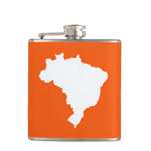 Orange Festive Brasilien Fickplunta