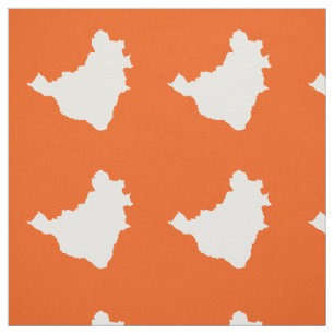 Orange Festive Brasilien Tyg