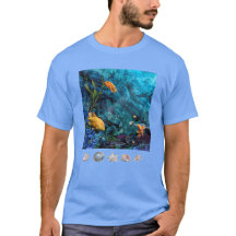 ORANGE FISH BLUE OCEAN T-Shirt