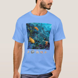 ORANGE FISH BLUE OCEAN T-Shirt