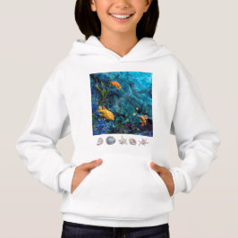 ORANGE FISH BLUE OCEAN T SHIRT