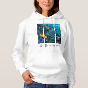 ORANGE FISH BLUE OCEAN T SHIRT