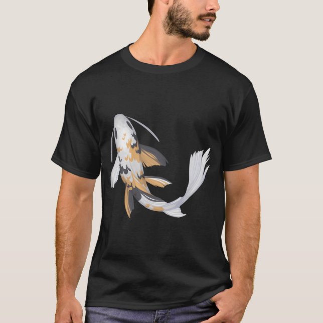 Orange Fisk T Shirt (Framsida)