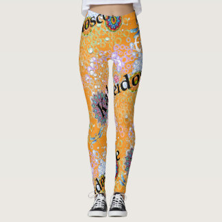 Orange Fizz Sorbet Leggings