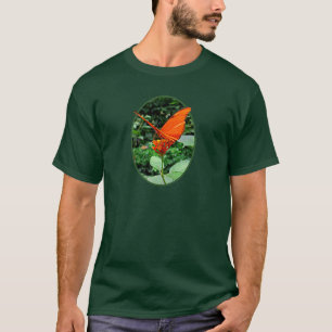 Orange fjäril på Lantanamanar Tee Shirt