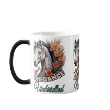 Orange Flower Adorse Horse: Feminin Artistry