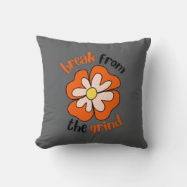 Orange Flower BFTG Pillow Kudde