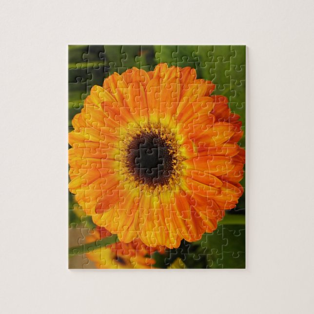 Orange Flower Puzzle Pussel (Vertikal)