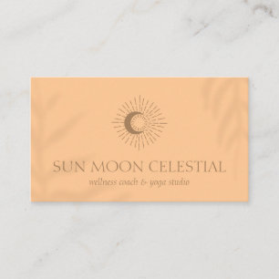 Orange Flower Sugg Energy Healing Sol Visitkort