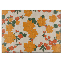 Orange Flowers, Blommönster, Mönster av blommor