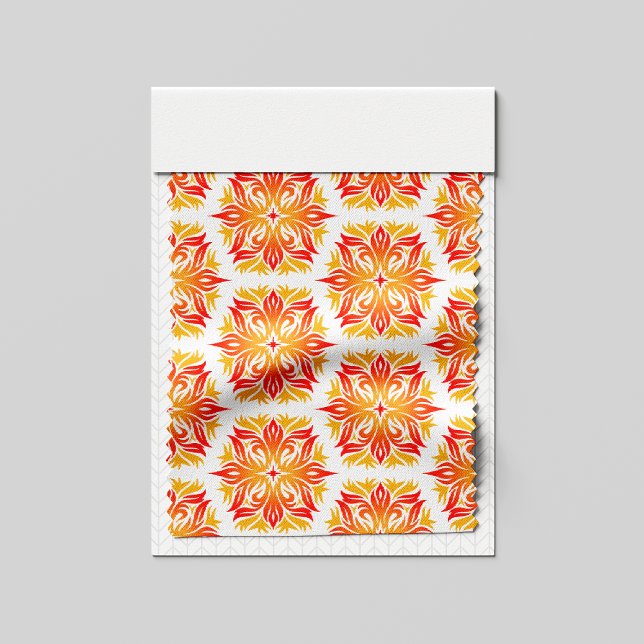 Orange Flowers, Mönster till blommor, Blommönster Tyg (Skapare uppladdad)