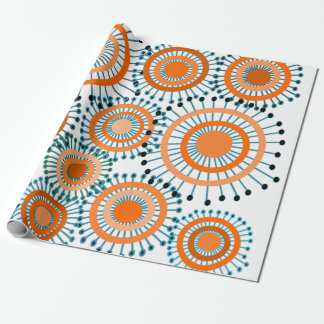 Orange Flowers Presentpapper