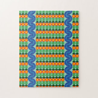 Orange Flowers - Puzzle Pussel