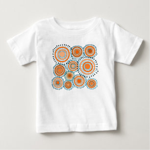 Orange Flowers T Shirt