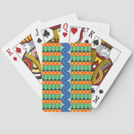 Orange Flowers - Uppspelningskort Casinokort