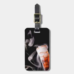 Orange Fluid Test Tube Gas Bagagebricka