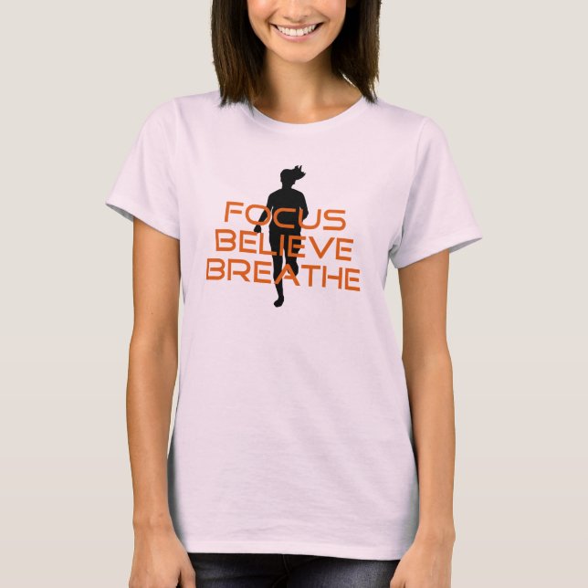 Orange Focus tror att det går sönder T Shirt (Framsida)