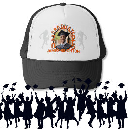 Orange Football Thated Photo Student Keps