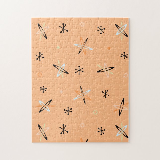 Orange för atomåldersstarter pussel (Vertikal)