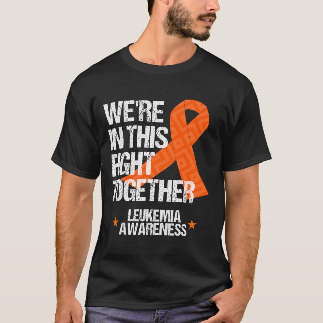 Orange för att bekämpa fetma t shirt (Framsida)
