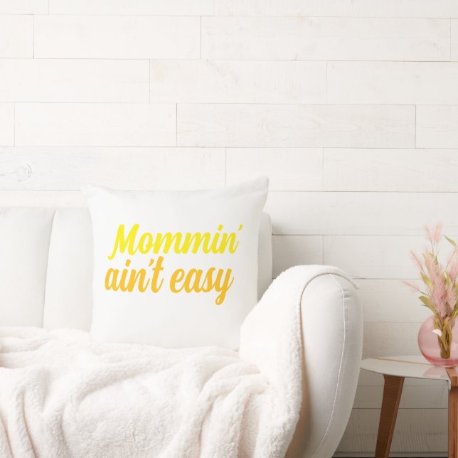 Orange för den moderna Cute Anpassningsbar-Gulten  Kudde (Soffa)