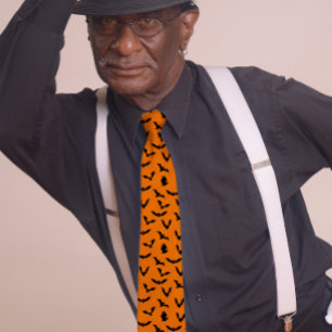 Orange för flygande fladdermus Halloween Slips