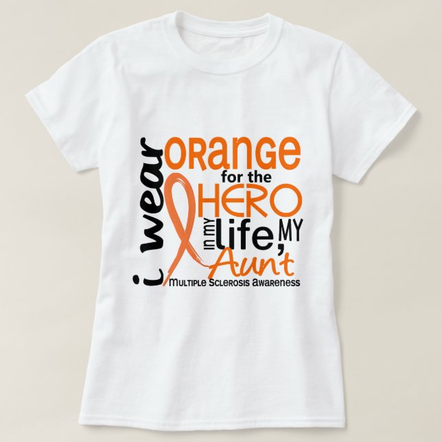 Orange för för mosterms för hjälte 2 åtskillig tröja (Design framsida)