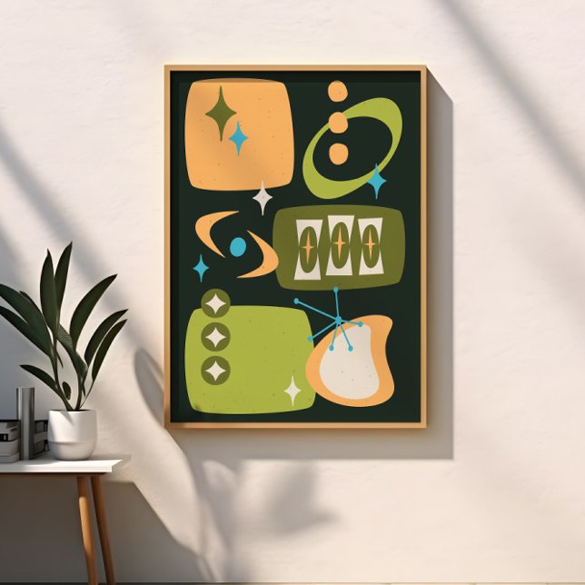 Orange för Grönt av Abstrakt för atomårsjubileum Poster (Skapare uppladdad)