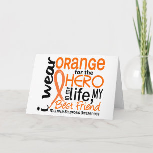 Orange för Hero 2 Best Friend MS Kort