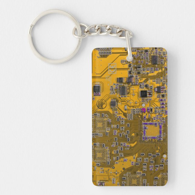 Orange för kretskort med PCB-kretskort (Framsidan)