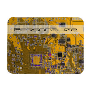 Orange för kretskort med PCB-kretskort Magnet