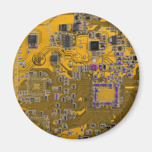 Orange för kretskort med PCB-kretskort Magnet