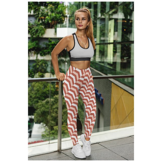 Orange för lackering i Cute Classy Yoga Workout Leggings (Skapare uppladdad)
