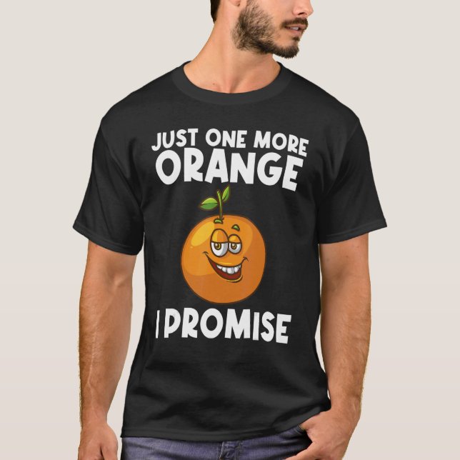 Orange För manar kvinnor Citrus Mandarin T Shirt (Framsida)