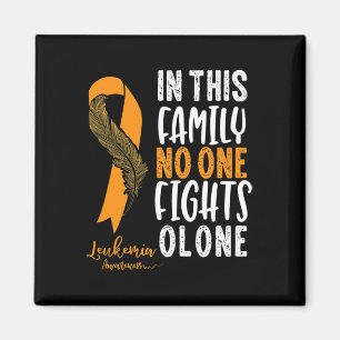 Orange för medvetenhet om leukemi Ribbon Cancer Su Magnet
