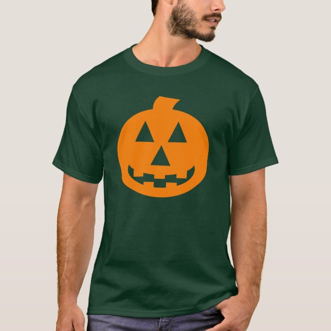 Orange för o'Lantern konfettiar för jack grafisk T-shirt (Framsida)
