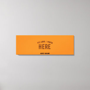 ORANGE FÖR SNYGGT MODERN ANPASSNINGSBAR MÖRK KONTR CANVASTRYCK