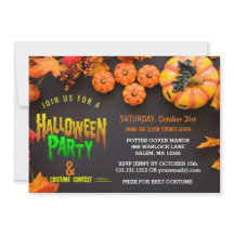 Orange för svart för Halloween dräktparty