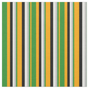 Orange, Forest Grönt, Grått, White and Black Tyg