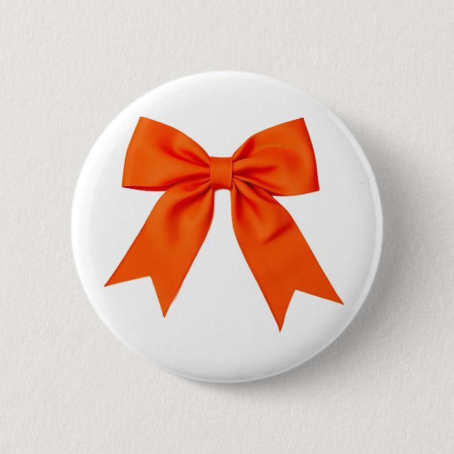 Orange förhoppningssymbol - Badge Knapp (Framsida)