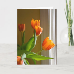 Orange Fotografiskydd för bandhöns Kort