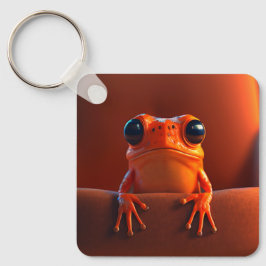 Orange Frog Nyckelring