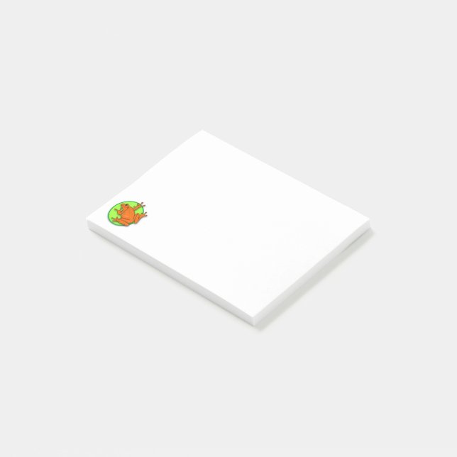 Orange Frog Post it© Notes Post-it Block (Vinklad)