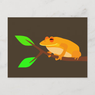 Orange Frog vykort