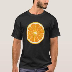 Orange Fruit Beach Vibes Sea Sommar Sol Vacation H T Shirt