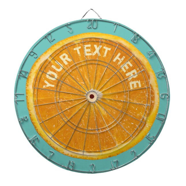 Orange Fruit Dartboard Darttavla (Framsidan)
