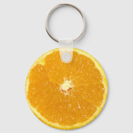 Orange Fruit Fresh Segment Nyckelring