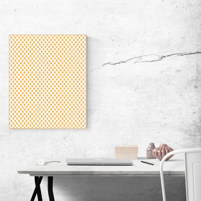 Orange Fruit Mönster Poster (A poster with a fun pattern of orange slices!)
