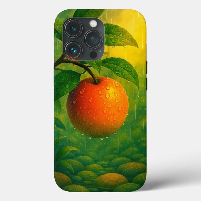 Orange Fruit Rainy Nature (Baksida )