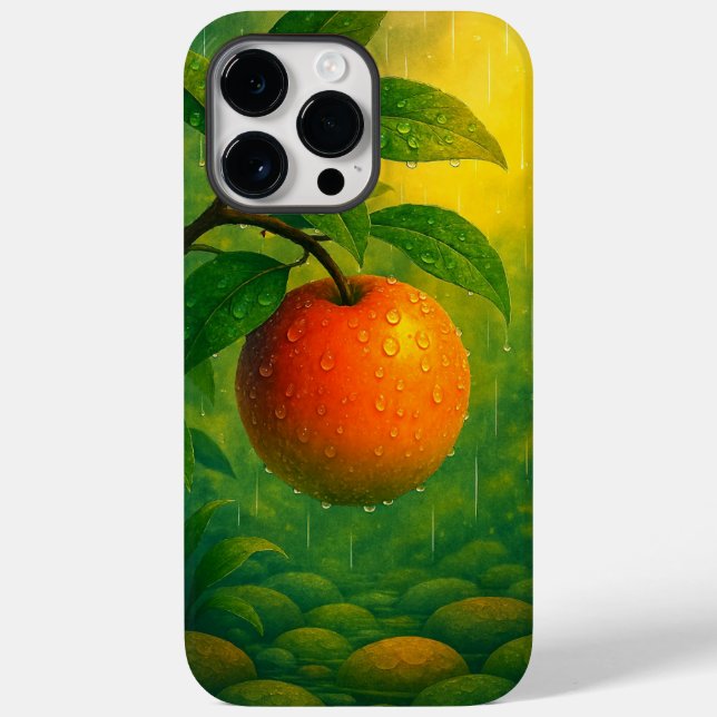 Orange Fruit Rainy Nature (Baksida)
